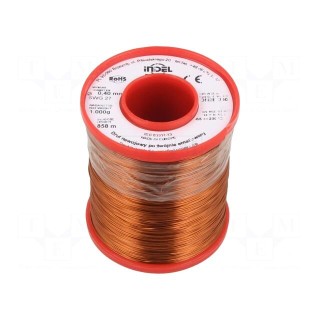 Coil wire | double coated enamelled | 0.4mm | 1kg | -65÷200°C