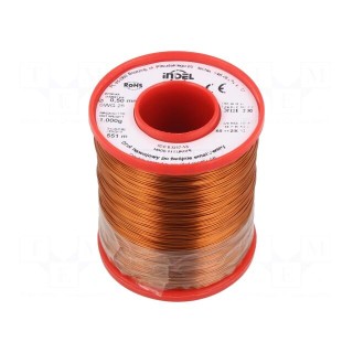 Coil wire | double coated enamelled | 0.5mm | 1kg | -65÷200°C