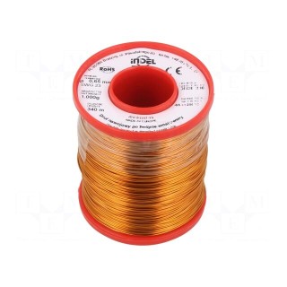 Coil wire | double coated enamelled | 0.65mm | 1kg | -65÷200°C