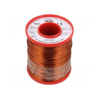 Coil wire | double coated enamelled | 0.7mm | 1kg | -65÷200°C
