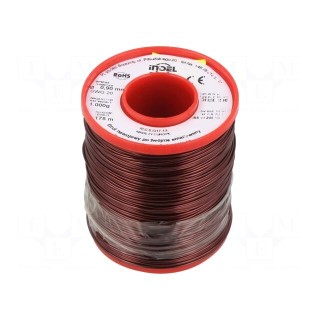 Coil wire | double coated enamelled | 0.9mm | 1kg | -65÷200°C