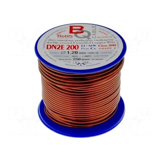 Coil wire | double coated enamelled | 1.2mm | 0,25kg | -65÷200°C