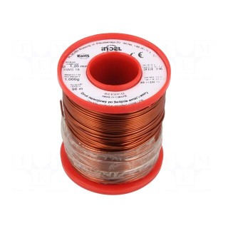 Coil wire | double coated enamelled | 1.2mm | 1kg | -65÷200°C