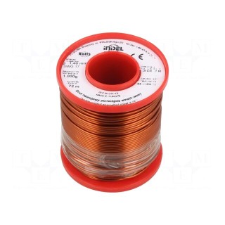 Coil wire | double coated enamelled | 1.4mm | 1kg | -65÷200°C