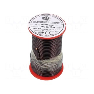 Coil wire | double coated enamelled | 2.3mm | 0.5kg | -65÷200°C