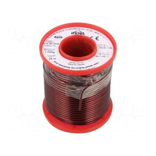 Coil wire | double coated enamelled | 2.3mm | 1kg | -65÷200°C