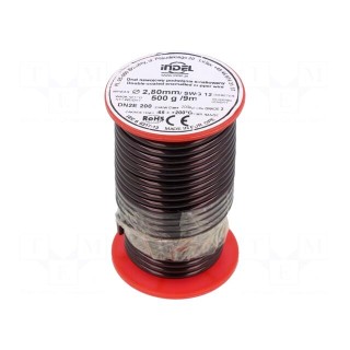 Coil wire | double coated enamelled | 2.8mm | 0.5kg | -65÷200°C
