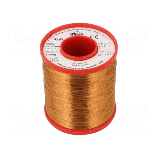 Coil wire | single coated enamelled | 0.3mm | 1kg | -65÷180°C