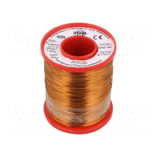 Coil wire | single coated enamelled | 0.6mm | 1kg | -65÷180°C
