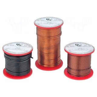 Coil wire | single coated enamelled | 0.5mm | 0,5kg | -65÷200°C
