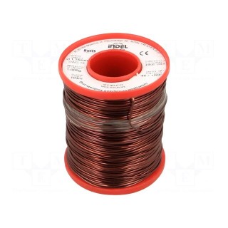 Coil wire | single coated enamelled | 1.15mm | 1kg | -65÷200°C