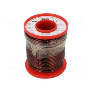 Coil wire | single coated enamelled | 2.3mm | 1kg | -65÷200°C