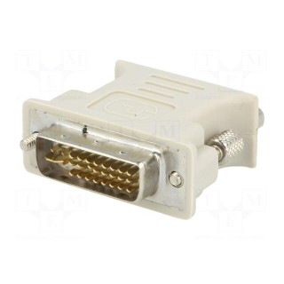 Adapter | D-Sub 15pin HD socket,DVI-I (24+5) plug