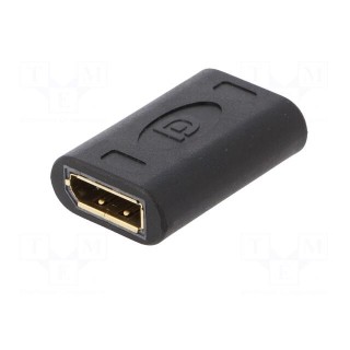 Adapter | DisplayPort 1.4,HDCP 2.2 | black
