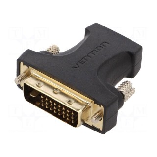 Adapter | DVI-D (24+1) plug,HDMI plug | black
