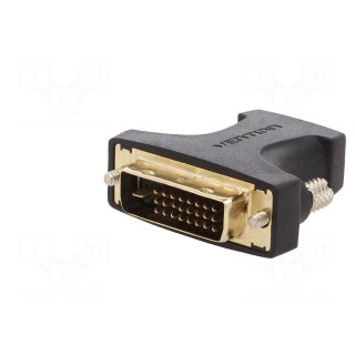 Adapter | DVI-D (24+1) plug,HDMI plug | black