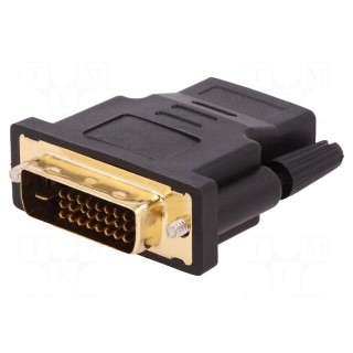 Adapter | DVI-D (24+1) plug,HDMI socket | Colour: black
