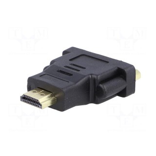 Adapter | DVI-I (24+5) socket,HDMI plug | Colour: black