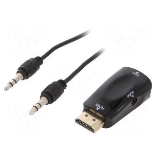 Converter | HDMI 1.4 | black | Features: works with FullHD, 1080p