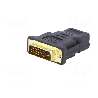 Adapter | HDMI 1.4 | DVI-D (24+1) plug,HDMI socket | Colour: black