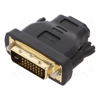 Adapter | HDMI 1.4 | DVI-D (24+1) plug,HDMI socket | black