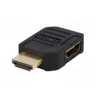 Adapter | HDMI socket 90°,HDMI plug