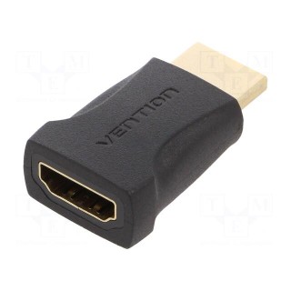 Adapter | HDMI socket,HDMI plug | black