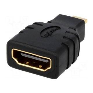Adapter | HDMI socket,HDMI micro plug | Colour: black