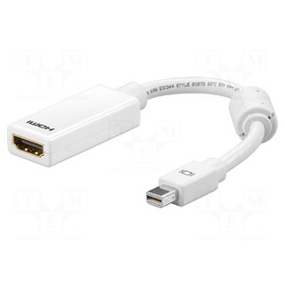 Adapter | mini DisplayPort plug,HDMI socket