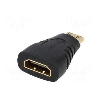 Adapter | HDMI socket,HDMI mini plug | Colour: black