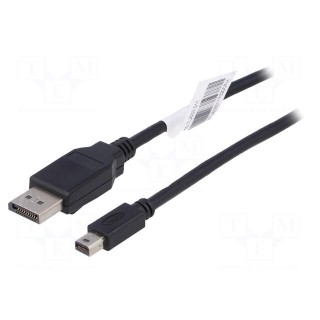 Cable | DisplayPort 1.1a | 1.8m | black