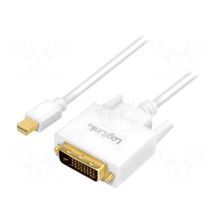 Cable | DisplayPort 1.2 | 1.8m | white