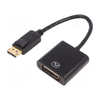 Cable | DisplayPort 1.2 | DisplayPort plug,DVI-I (24+5) socket
