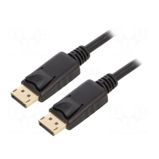 Cable | DisplayPort 1.2,HDCP | DisplayPort plug,both sides | 2m