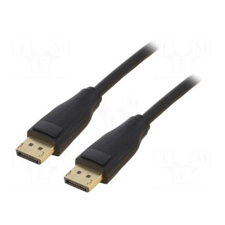 Cable | DisplayPort 1.4 | DisplayPort plug,both sides | PVC | Len: 2m
