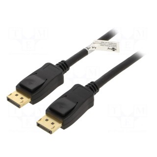 Cable | DisplayPort 1.4,HDCP 2.2 | DisplayPort plug,both sides