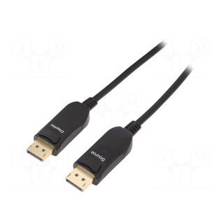 Cable | DisplayPort 1.4,HDCP 2.2,optical | 20m | black