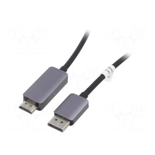 Cable | DisplayPort 1.4,HDMI 2.1 | DisplayPort plug,HDMI plug