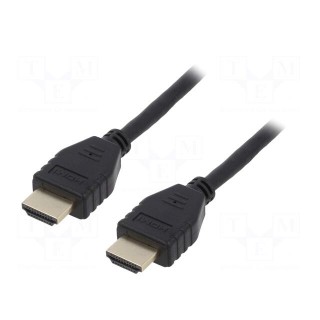Cable | HDCP 2.2,HDMI 2.1 | HDMI plug,both sides | PVC | Len: 0.5m
