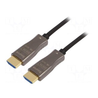 Cable | HDCP 1.4,HDCP 2.2,HDMI 2.0,optical | 15m | black