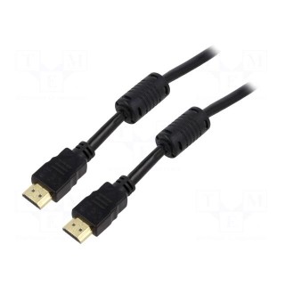Cable | HDCP 2.2,HDMI 2.0 | HDMI plug,both sides | 10m | black