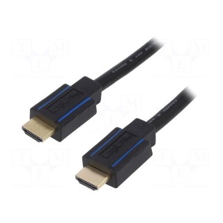 Cable | HDCP 2.2,HDMI 2.0 | HDMI plug,both sides | 3m | black