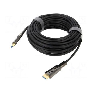 Cable | HDCP 2.2,HDMI 2.0,optical | PVC | 15m | black