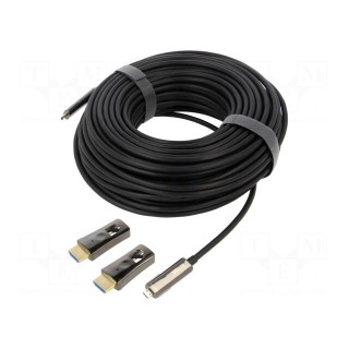 Cable | HDCP 2.2,HDMI 2.0,optical | PVC | 30m | black