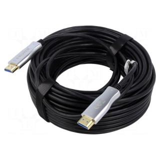 Cable | HDCP 2.2,HDMI 2.0,optical | HDMI plug,both sides | 10m