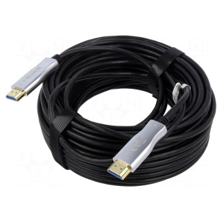 Cable | HDCP 2.2,HDMI 2.0,optical | HDMI plug,both sides | 20m