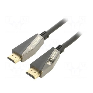 Cable | HDCP 2.2,HDMI 2.1 | HDMI plug,both sides | PVC | 2m | black