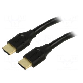 Cable | HDCP 2.2,HDMI 2.1 | HDMI plug,both sides | PVC | 5m | black