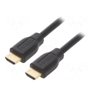Cable | HDCP,HDMI 2.0 | HDMI plug,both sides | 5m | black