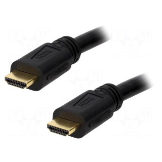 Cable | HDMI 1.4 | HDMI plug,both sides | 20m | black